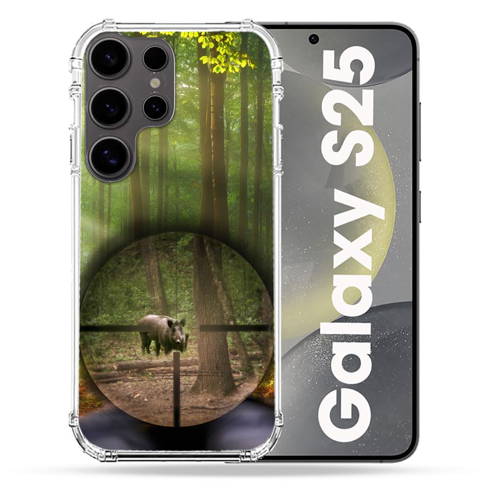 Coque Samsung Galaxy S25 Chasse Sanglier Cokitec antichoc - 2
