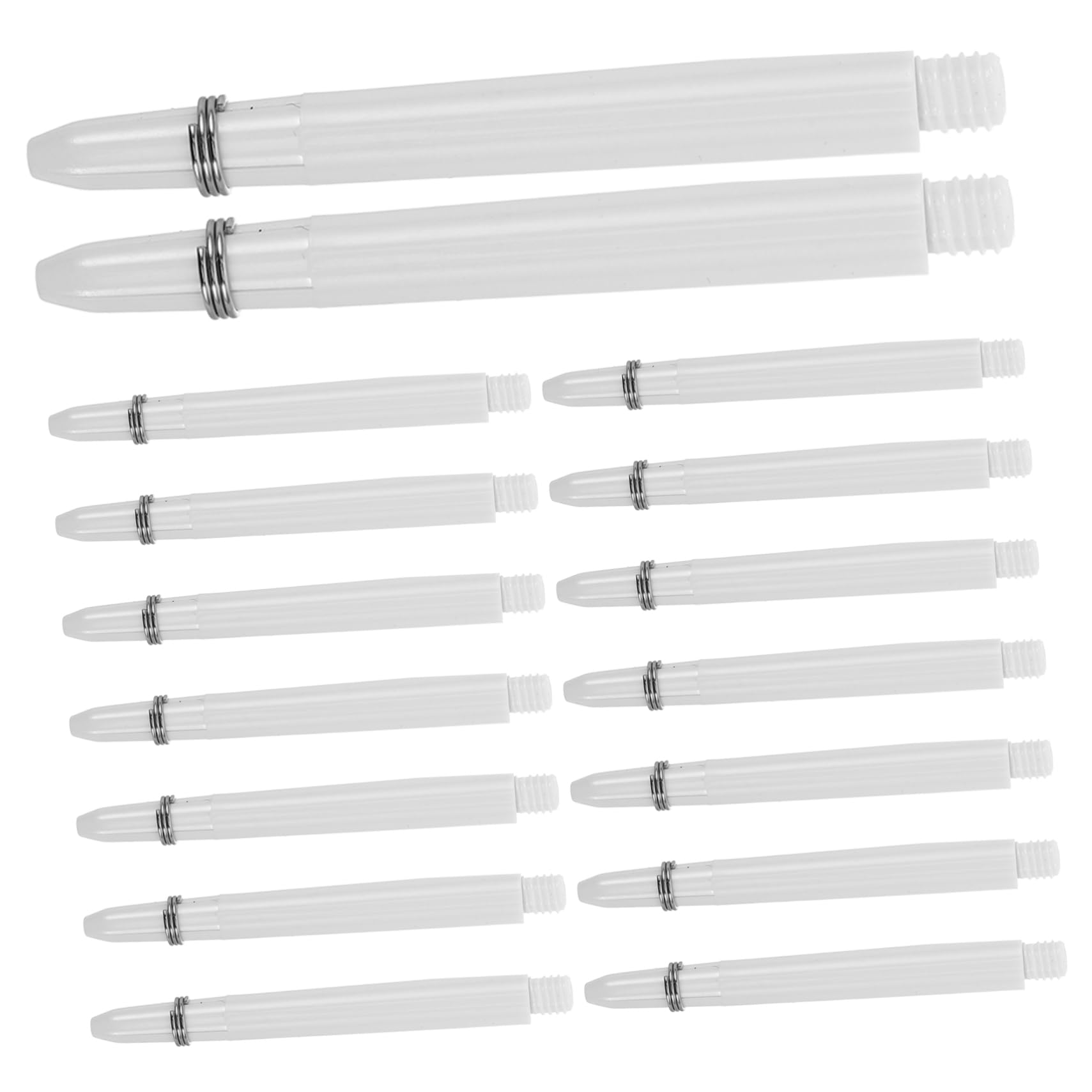Abaodam 50 Pcs Nylon Dart Shafts with Soft Tips Durable Easy Assembly Reliable Performance for Long Flights User Friendly Design