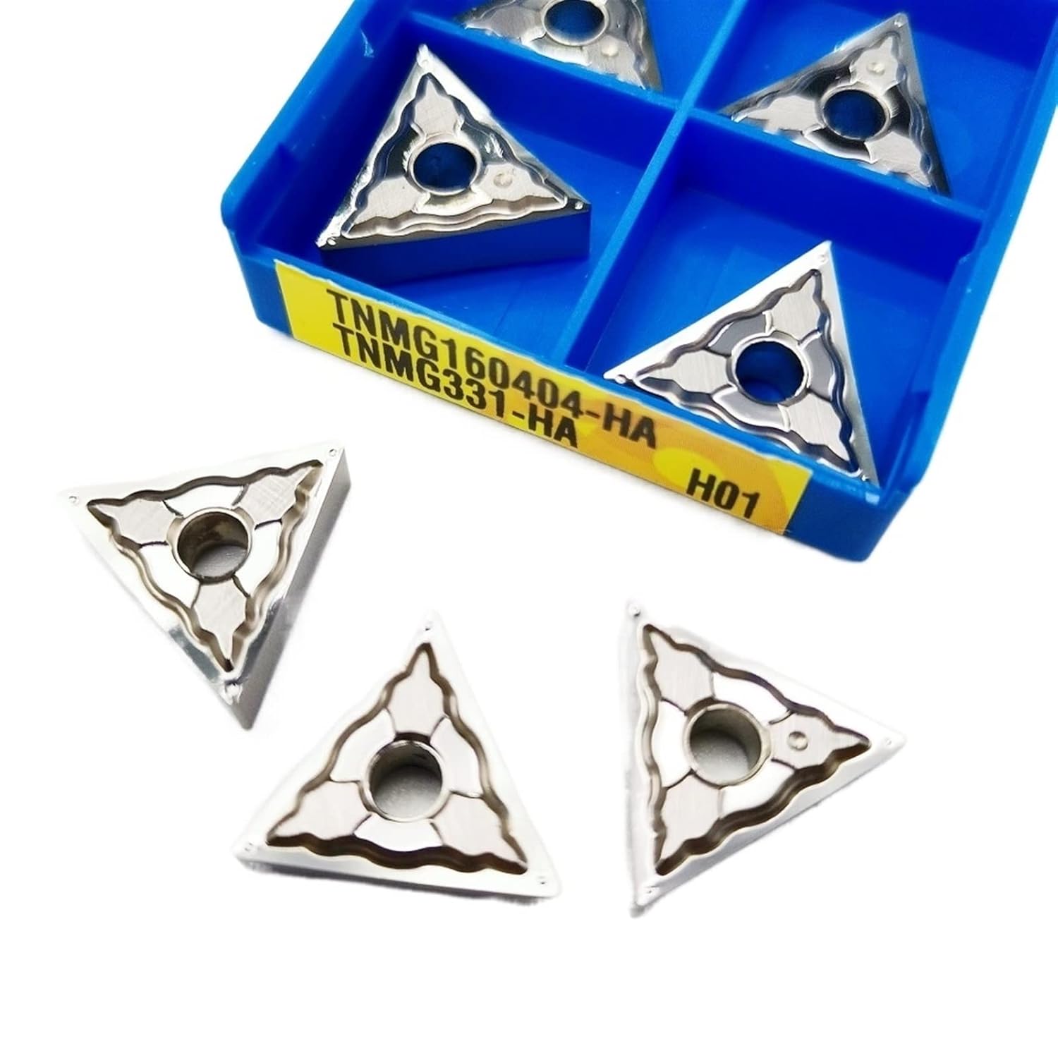 Indexable Carbide Lathe Tool Stainless Steel Milling Cutter Turning Tool TNMG160404 HA HO1 Lathe Carbide External Inserts