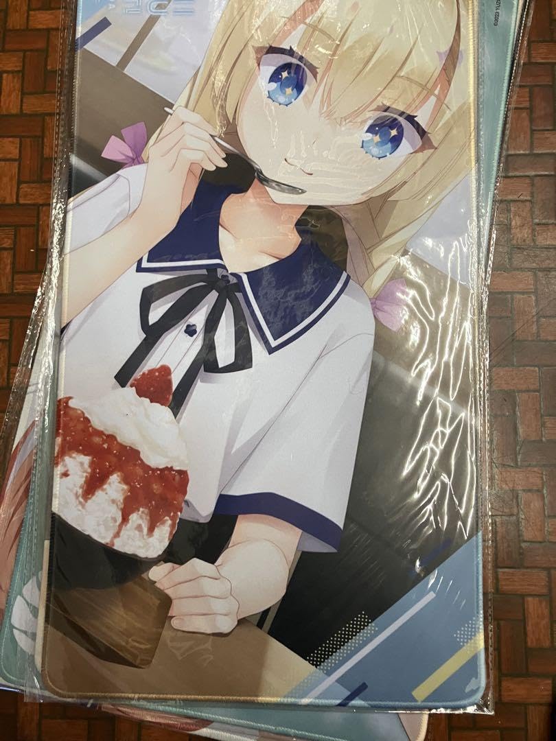 ゆずソフト　天使騒々　白雪乃愛　プレイマット　ラバーマット　c105 コミケ ゆずソフト 天使騒々 白雪乃愛 プレイマット ラバーマット c105