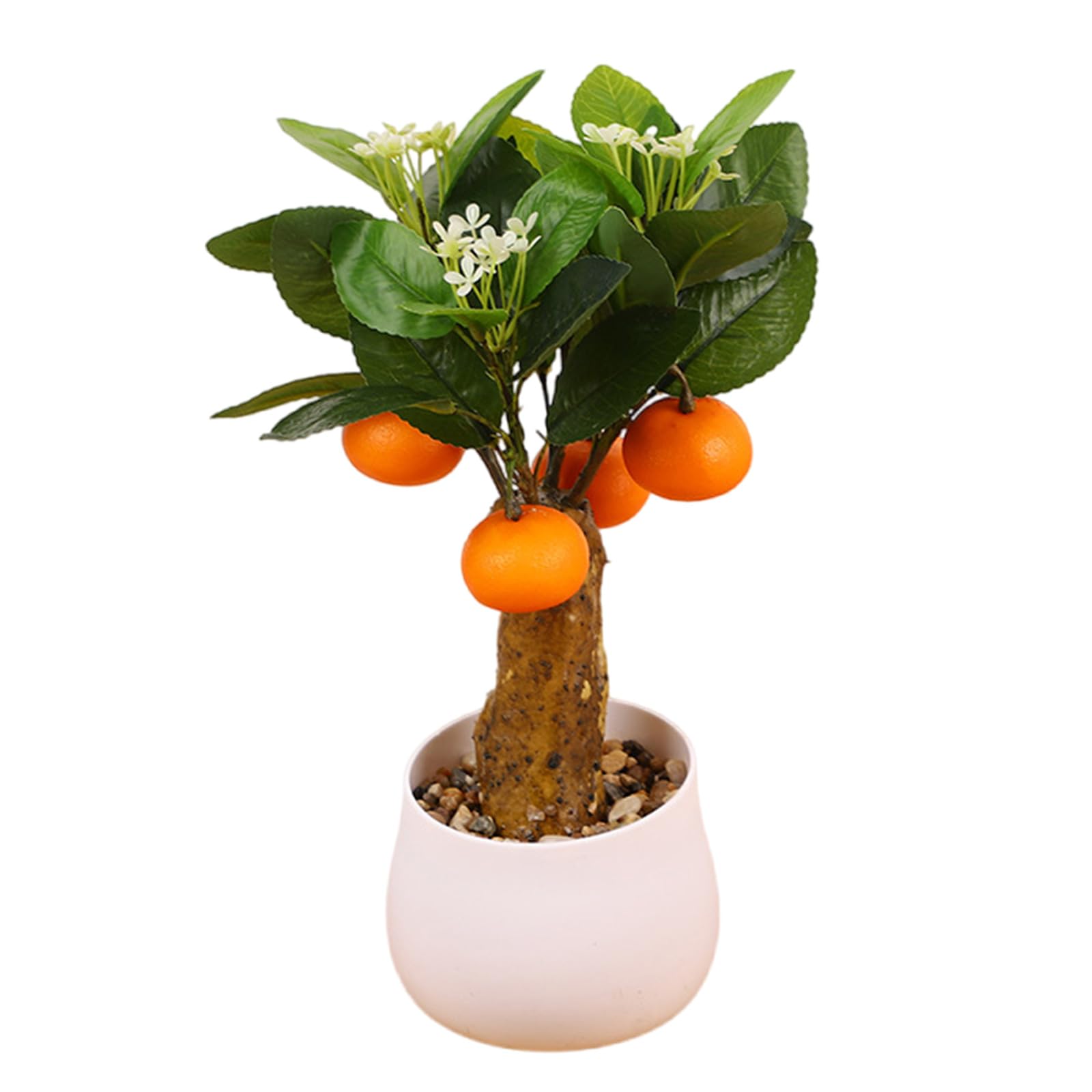 Buxuaaaa C Fruit Tree Bonsais Decoration Artificial Miniature Fruit Tree Branch Faux Arrangement For Display Realisti Bonsais