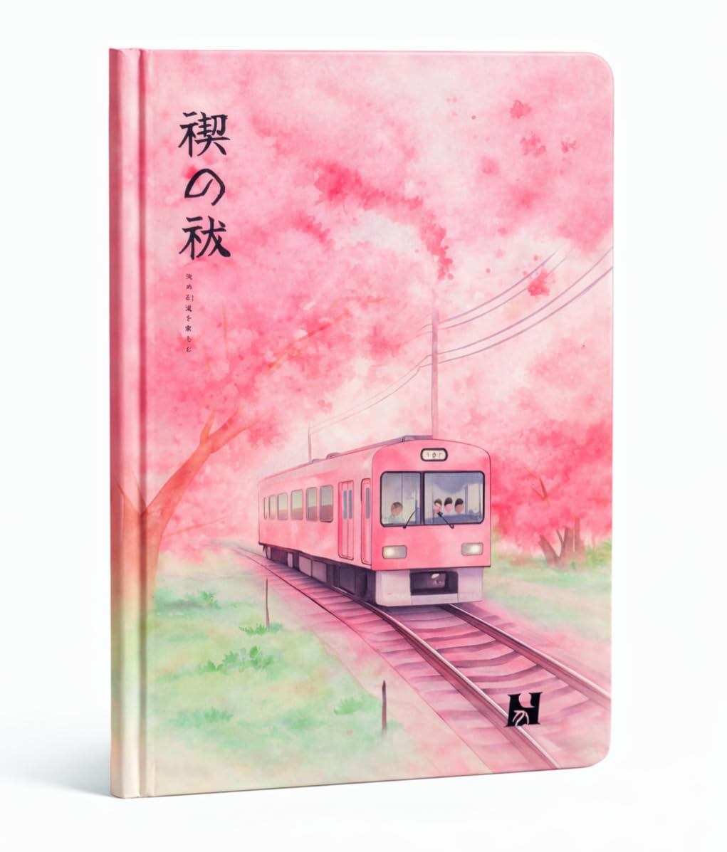 Kirei Japanese Minimalist Diary & Journal | 4-in-1 Aesthetic Notebook | Ruled, Grid, and Blank Pages for Planning, Sketching, and Mindful Journaling | Premium All-in-One Stationery (Sakura Pink)