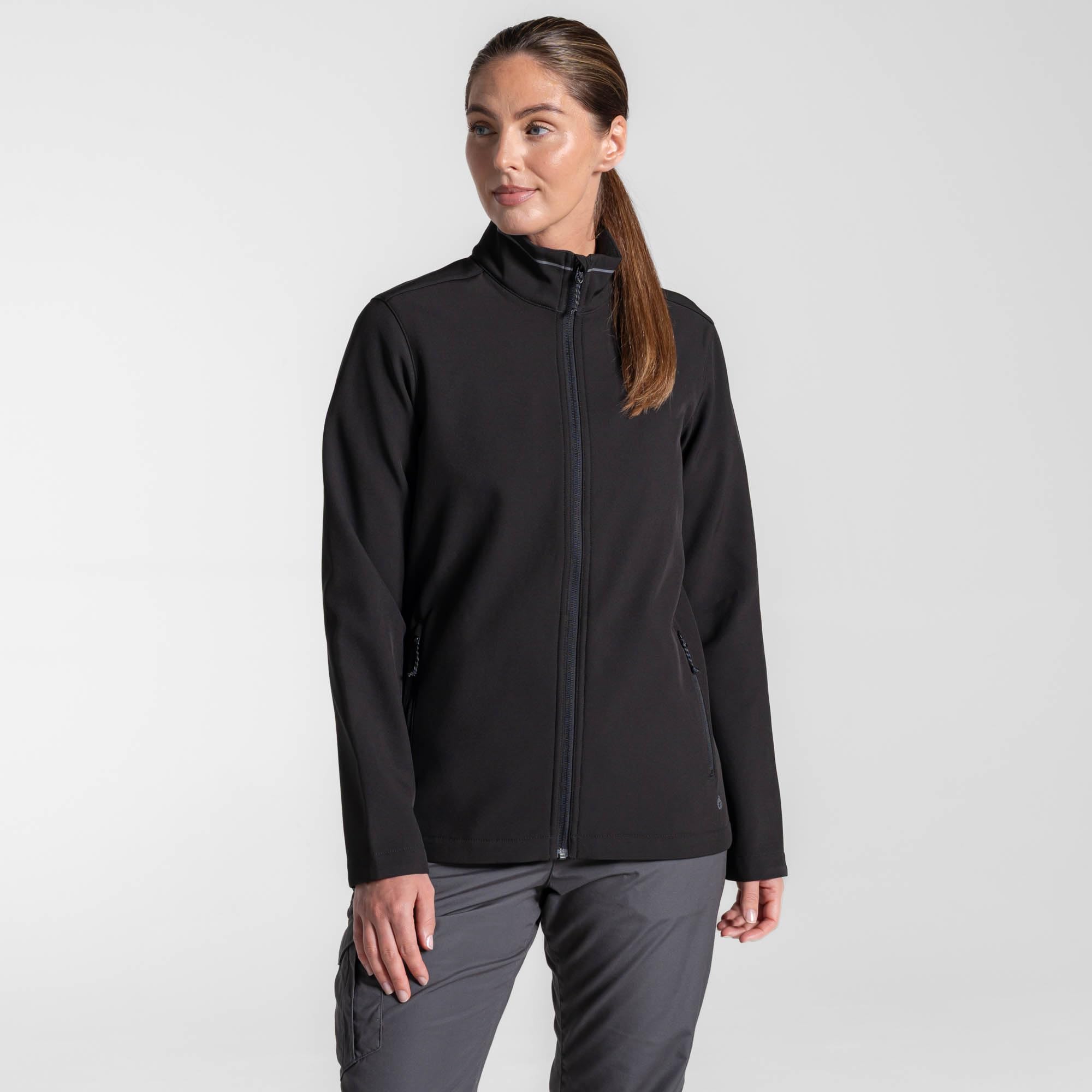 Craghoppers Expert Womens Base Camp II Softshell Jacket Water Repellent Work Coat
