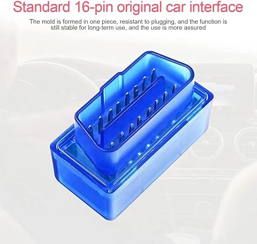 Miniatura 7 de Mini escáner de diagnóstico para autos ELM327, interfaz V2.1 OBDII OBD2 Bluetooth