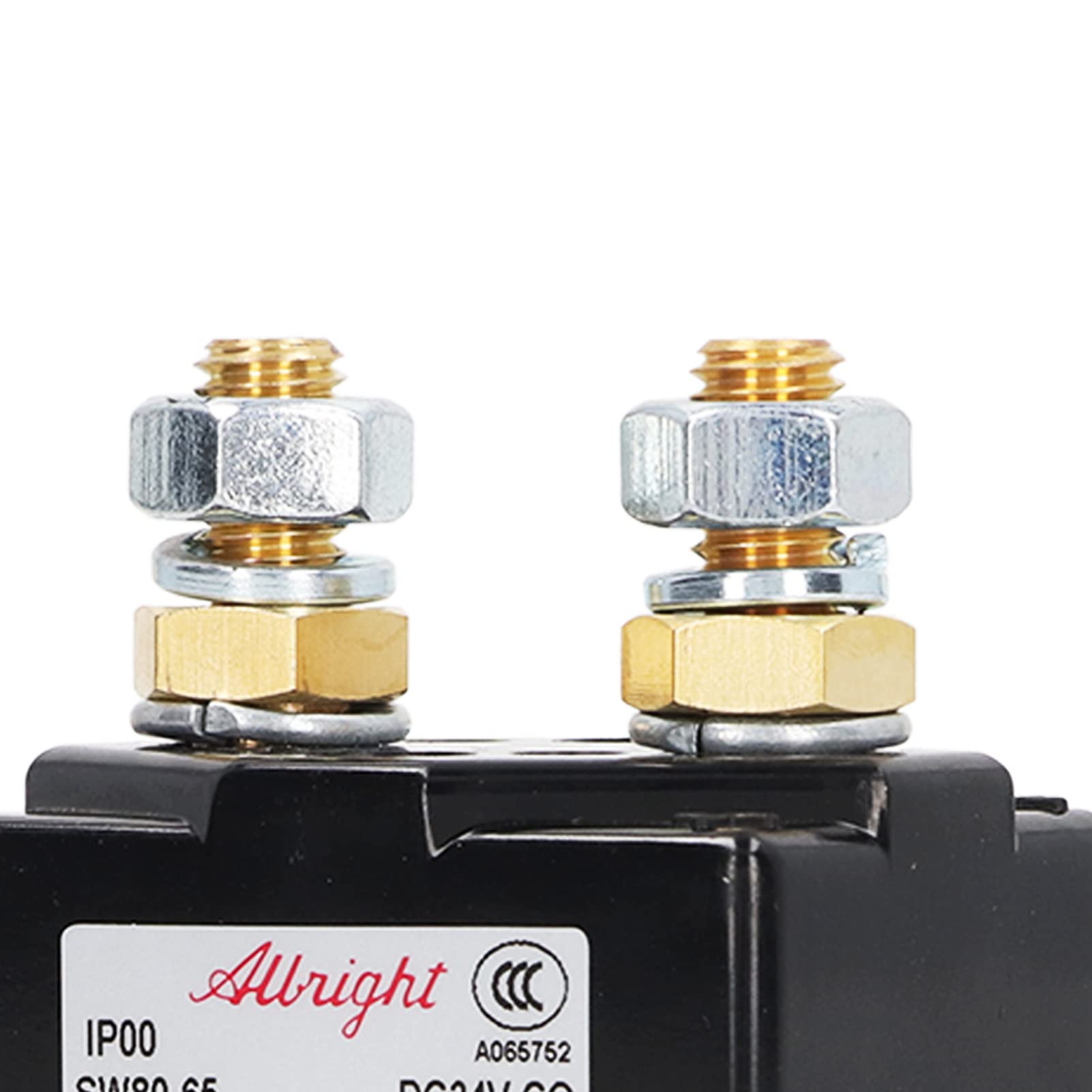 Relè Elettrovalvola 24V 125A Sensibile, Alta Precisione per Valvola Solenoide Industriale, for Carrello Elevatore Pallet Magazzino Logistica Attrezzature Movimento Merci