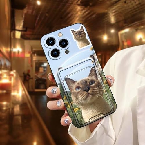 Phone Case Compatible with Oukitel C3 2025, Graffiti Card bag Dog Cartoon Silicone Card slot Dirt-resistant Cover Card sleeve Ca