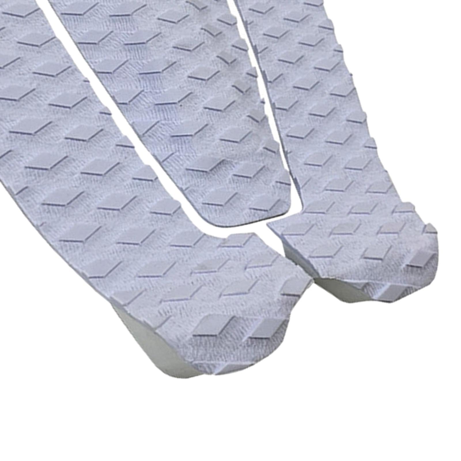 3X Surfboard Traction Pad Deck Tail Pads Imbottitura da Surf Self Sticky Premium Eva Deck Grips Mat Board Pads per Skimboarding Shortboards