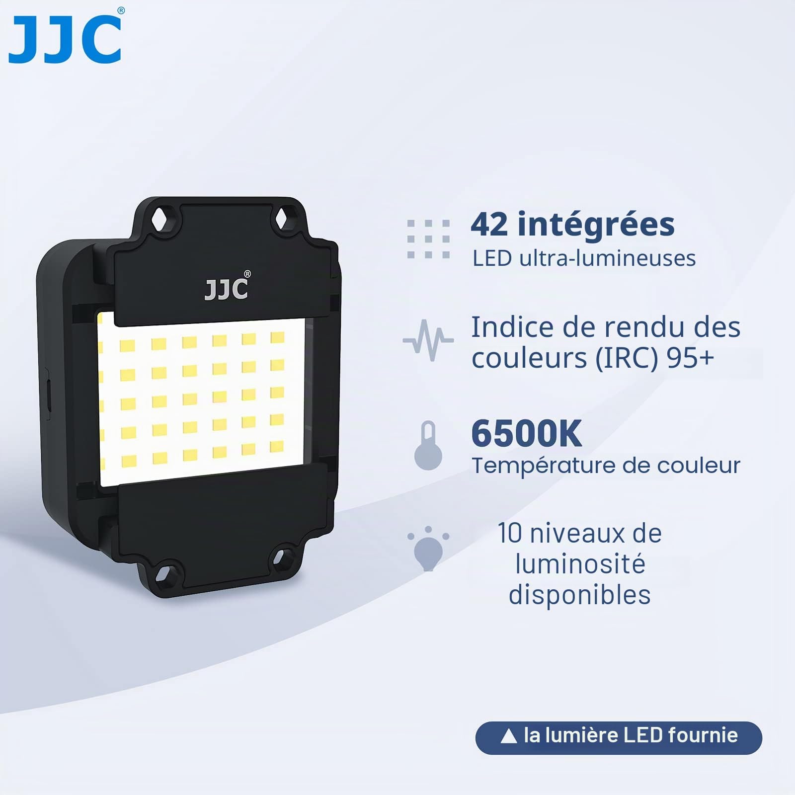 JJC Scanner Négatif de Film 35mm, Adaptateur de Numérisation de Film avec Jeu de Lumière LED, Support de Diapositives et de Films pour La Copie Négative. des Accessoires de Scanner de Films