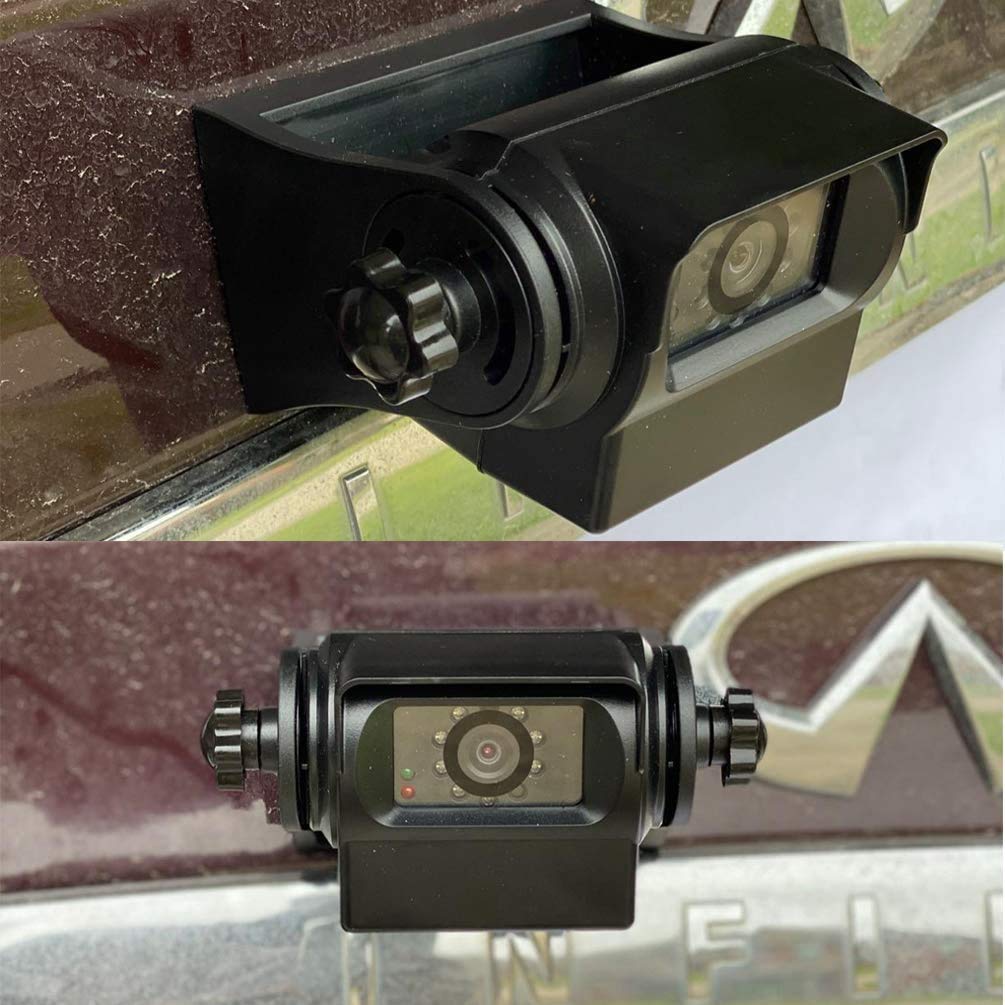 EWAY WiFi Wireless Trailer Hitch Backup Rear View Camera & 4.3