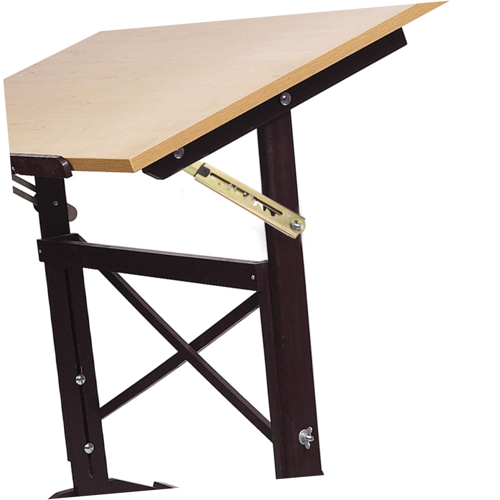 SHINEOFI 4 Paia Regolatore Angolo In Piedi Stand Piccolo Supporto Da Scrivania Regolabile Accessori Per Ufficio a Casa Fascia Angolare Staffa Di Supporto Del Piano Di Lavoro Zinco