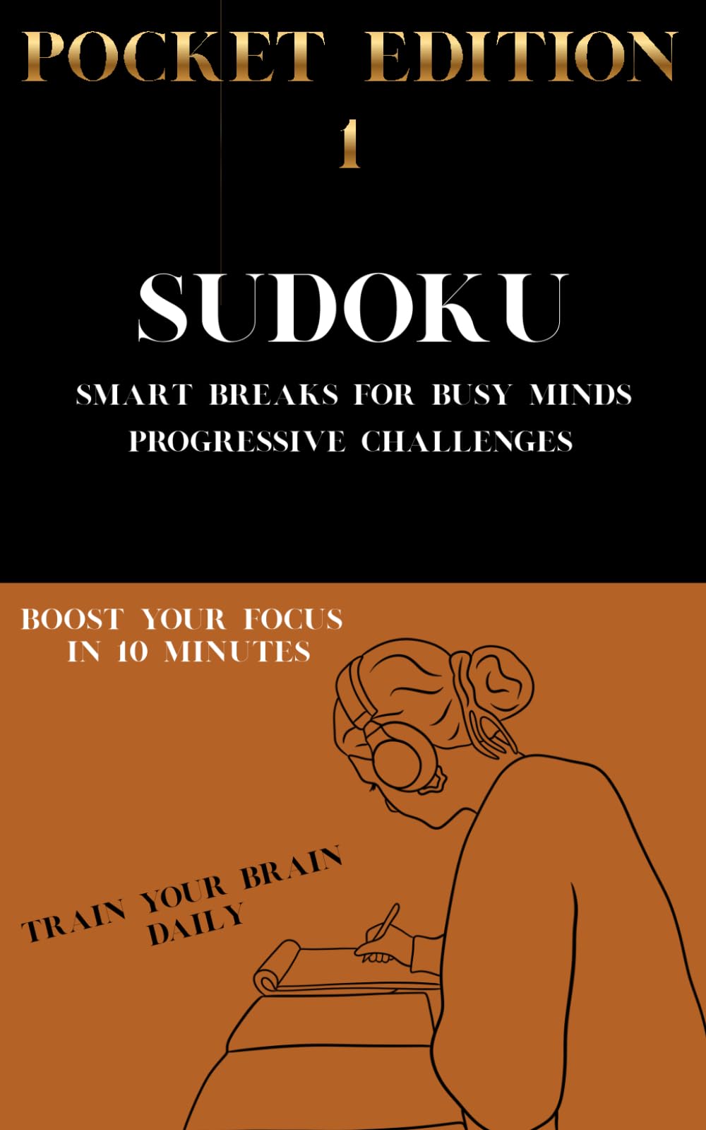Sudoku, Sudoku for adults, easy, medium adn hard,: 90 Brain - Boosting Puzzles, puzzles to sharpen Your Mind