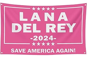 Lana Del Rey for President Flag