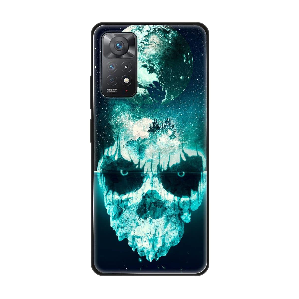 König Design Custodia a portafoglio compatibile con LG K42 / K52 / K62, 360 gradi, colore rosso