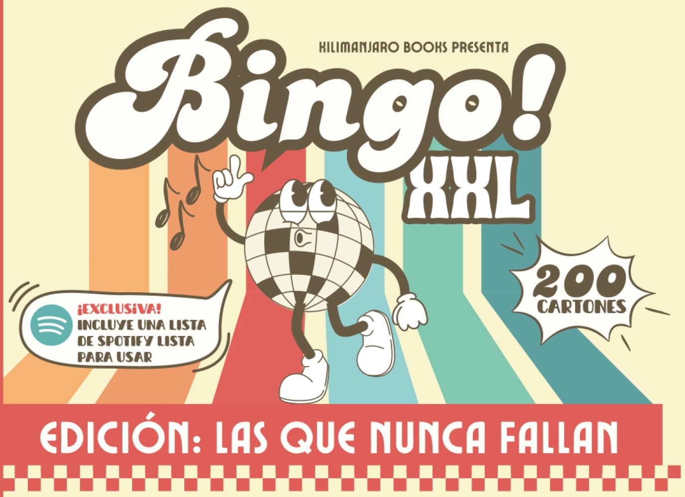 BINGO MUSICAL XXL – ¡LA EDICIÓN CON LOS TEMAZOS QUE NUNCA FALLAN! ¡AHORA PARA GRUPOS GRANDES!: Cartones para 200 personas + playlist de temazos | ... eventos de empresa, despedidas y más