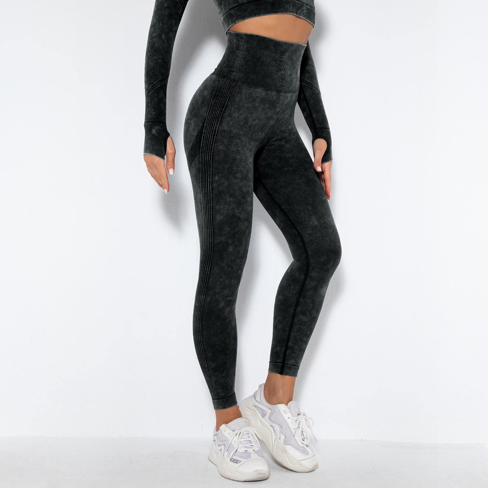 Pantalones de Yoga para Mujer, Ropa Deportiva para Correr, Mallas elásticas para Levantamiento de Pesas, Mallas sin Costuras, Pantalones de Ejercicio para Gimnasio, Sentadillas