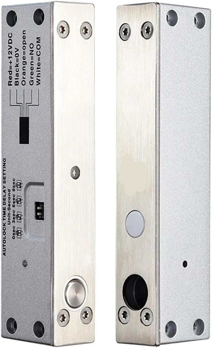 YB-500I Fail Sturdiness Electric Bolt is for Narrow Door 1Pcs