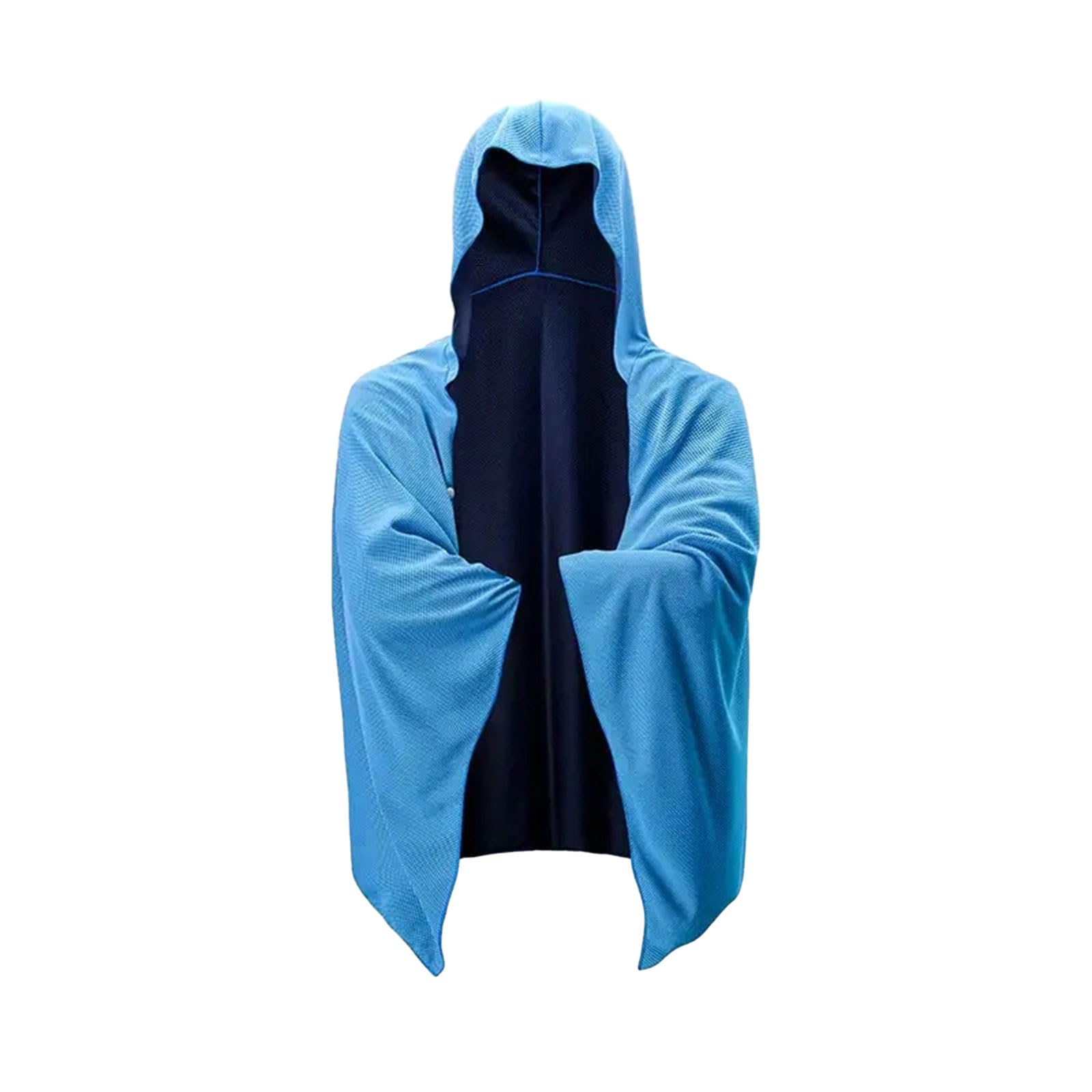 Jazuaiao Cool Bathrobe, Quick Drying Bath Towel Absorbent Sports Cloak Quick Drying Bathing Towel Beach