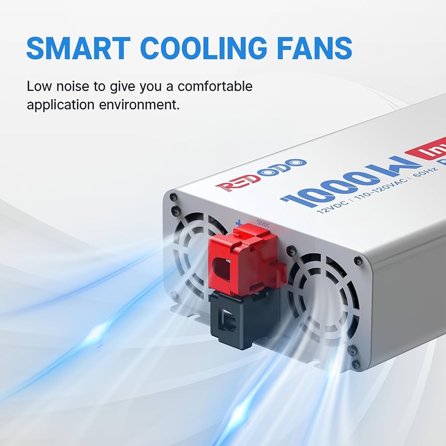 REDODO 1000W インバーター Amazon.com: Redodo Pure Sine Wave Inverter 1000W Convert DC