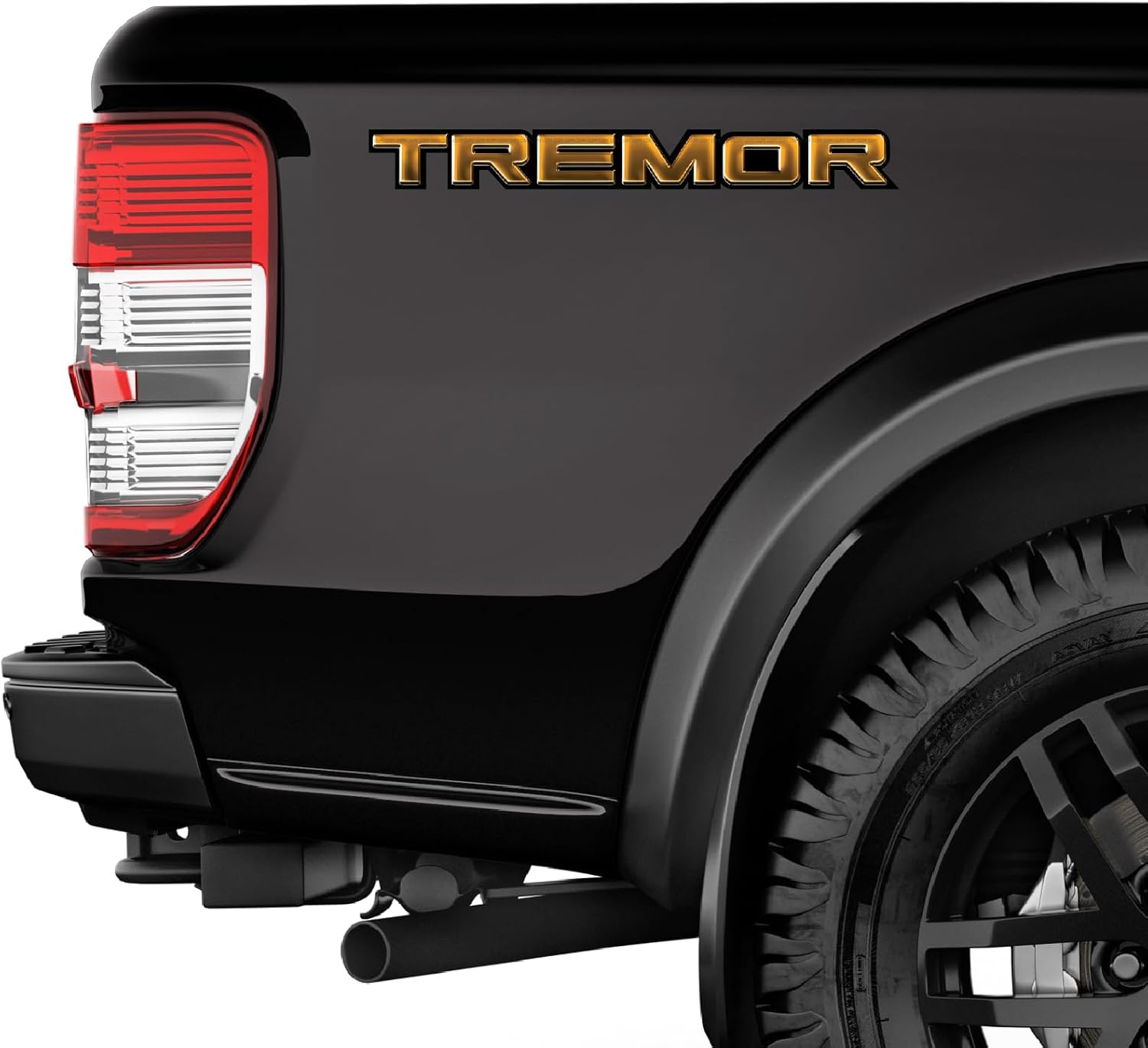 Generic Tremor Decals Truck Metallic Bed Side Stickers F150 F250 / Gold