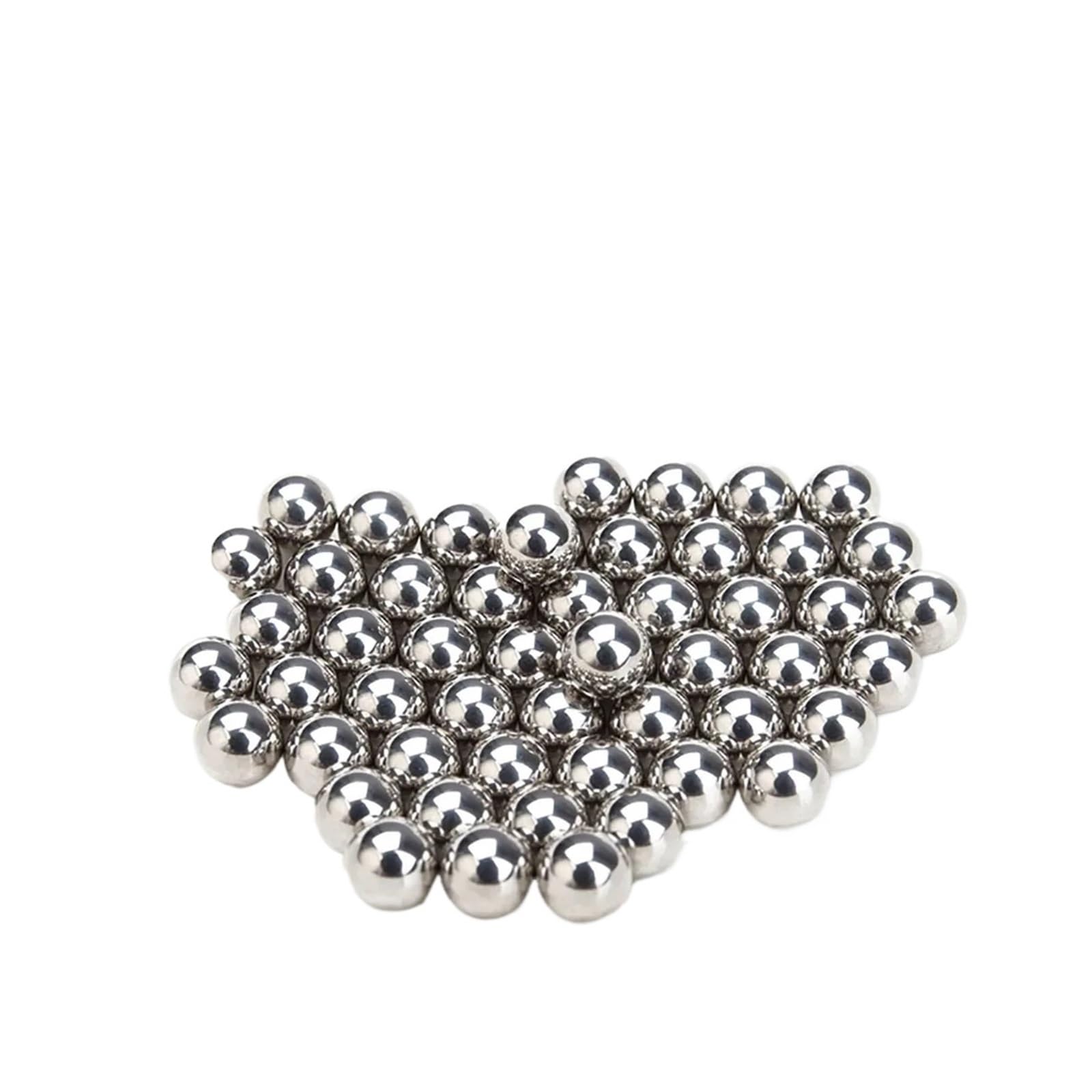 Sbjklyrn 20Pcs Bearing Steel Ball, 1-50Pcs G5-G40 Grade High Precision Bearing Steel Balls Gcr15 Smooth Round Beads(,5Mm)