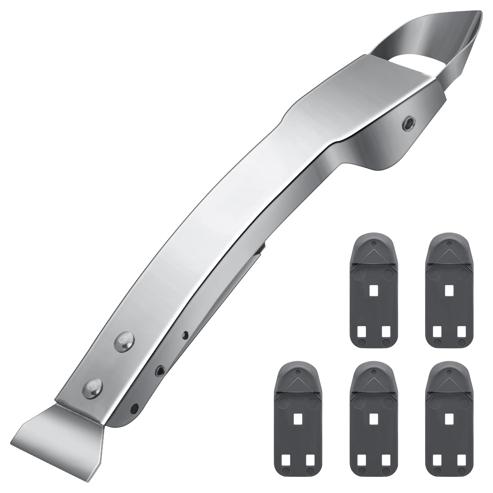 Kit 12 Strumenti Per Sigillante - Attrezzi Per Stuccare, Levigare E Pulire Il Silicone - Foto 4