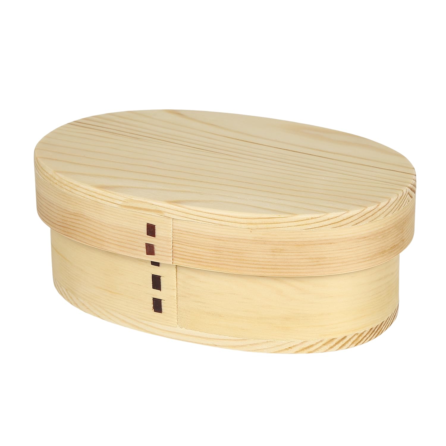 Magewappa Bento Box Cedar Wood Lunch Box 17oz Round Made in Japan Small