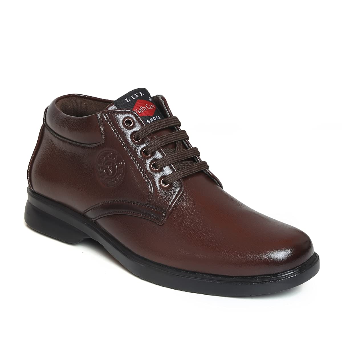 Fashion Lace-Up Mid Top Shoes for Men's Formal Dress Shoes for Men's Office wear Shoes for Men's Lace Up for Men-image-42
