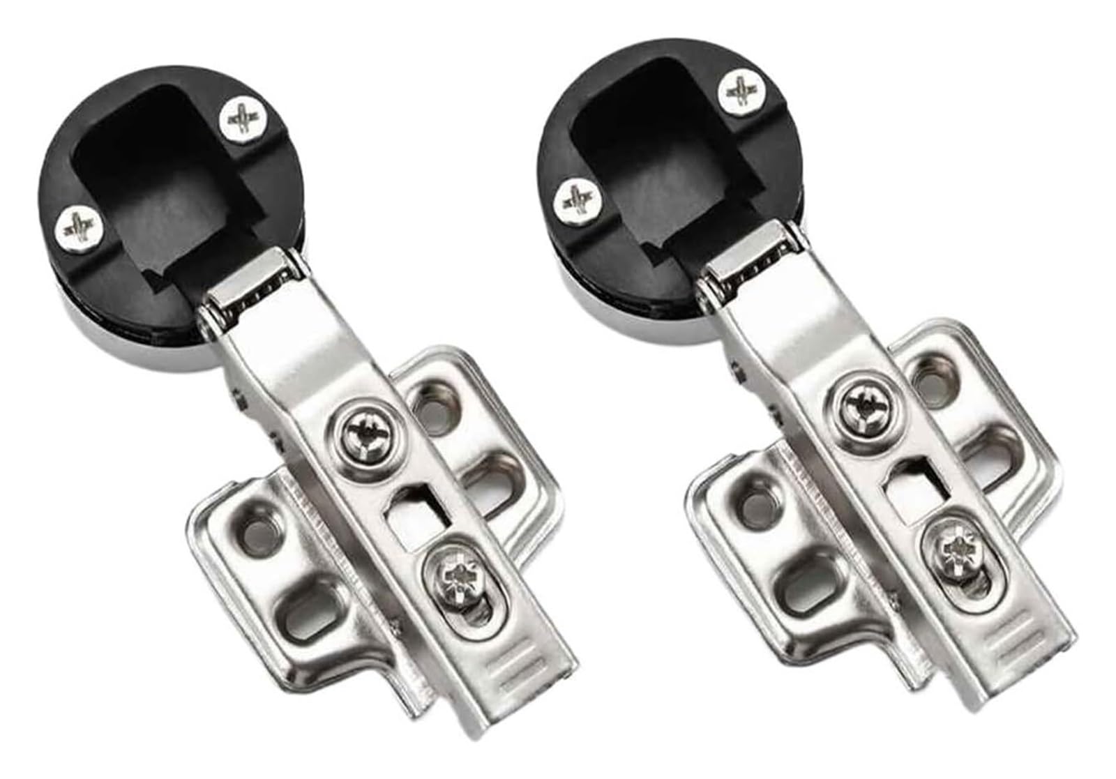 Door and Window Hinges,2Pcs Glass Door Hinge 32 * 84mm No Hole Cabinet Hinge Clip Furniture Interior Connector Display Wine Cupboard Window Accessories(Straight Bend)