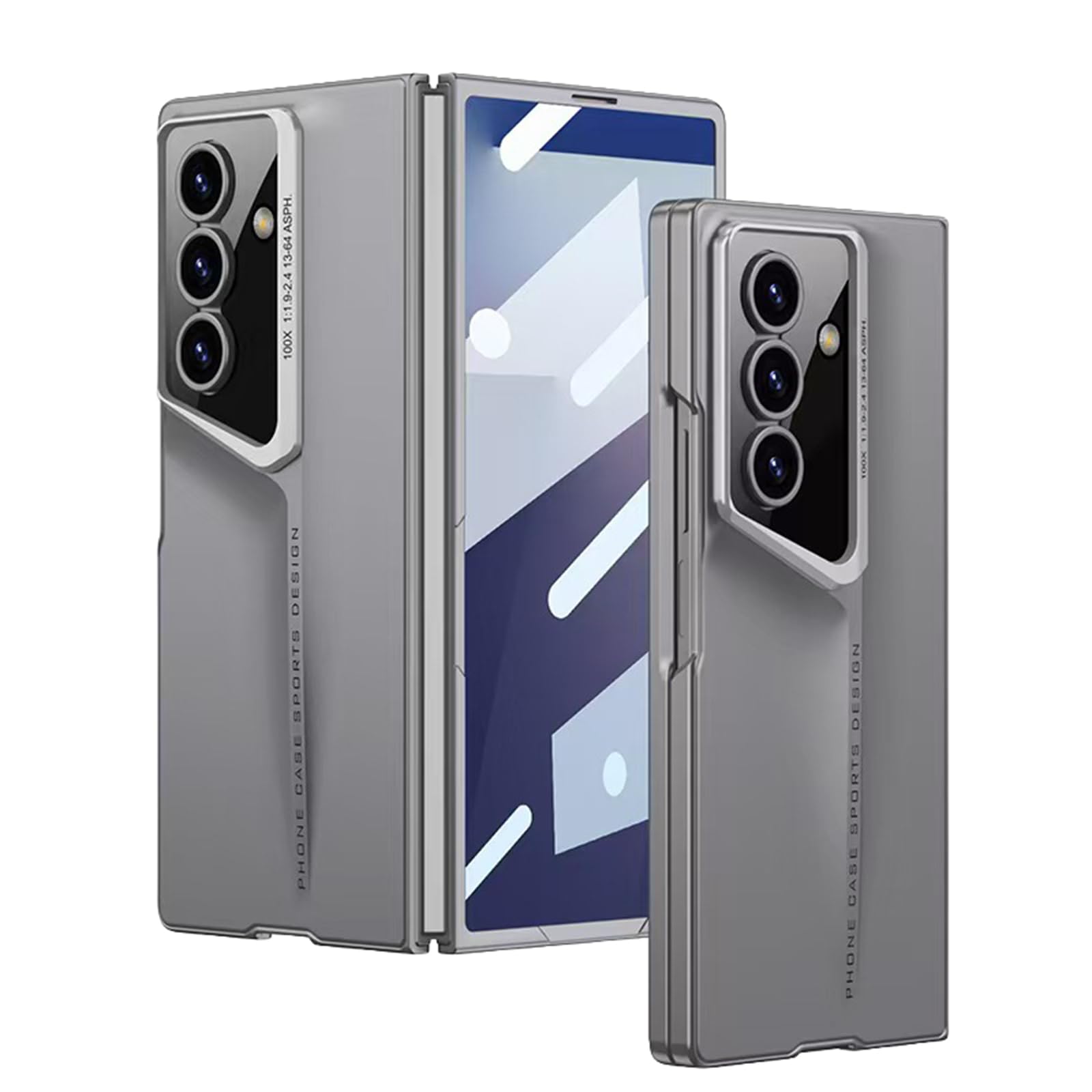 Hülle Für Samsung Galaxy Z Fold 8 Ultra,Eingebauter Glas Displayschutzfolie