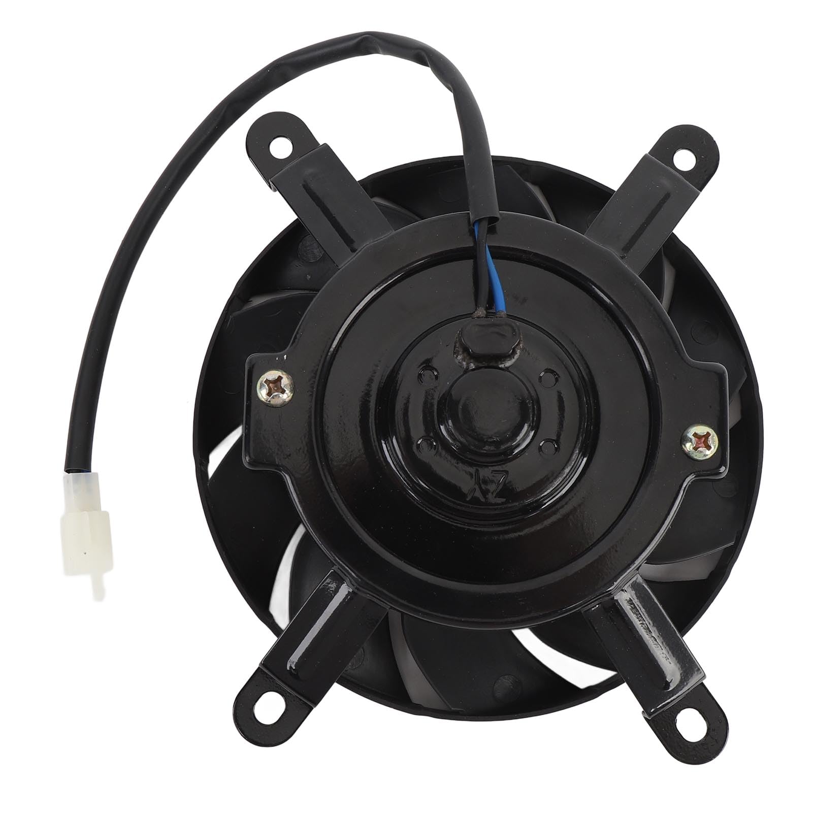 12V Motorrad Kühlerlüfter 10 Flügel 170mm Stahllegierung Thermolüfter für ATV Quad Go Kart