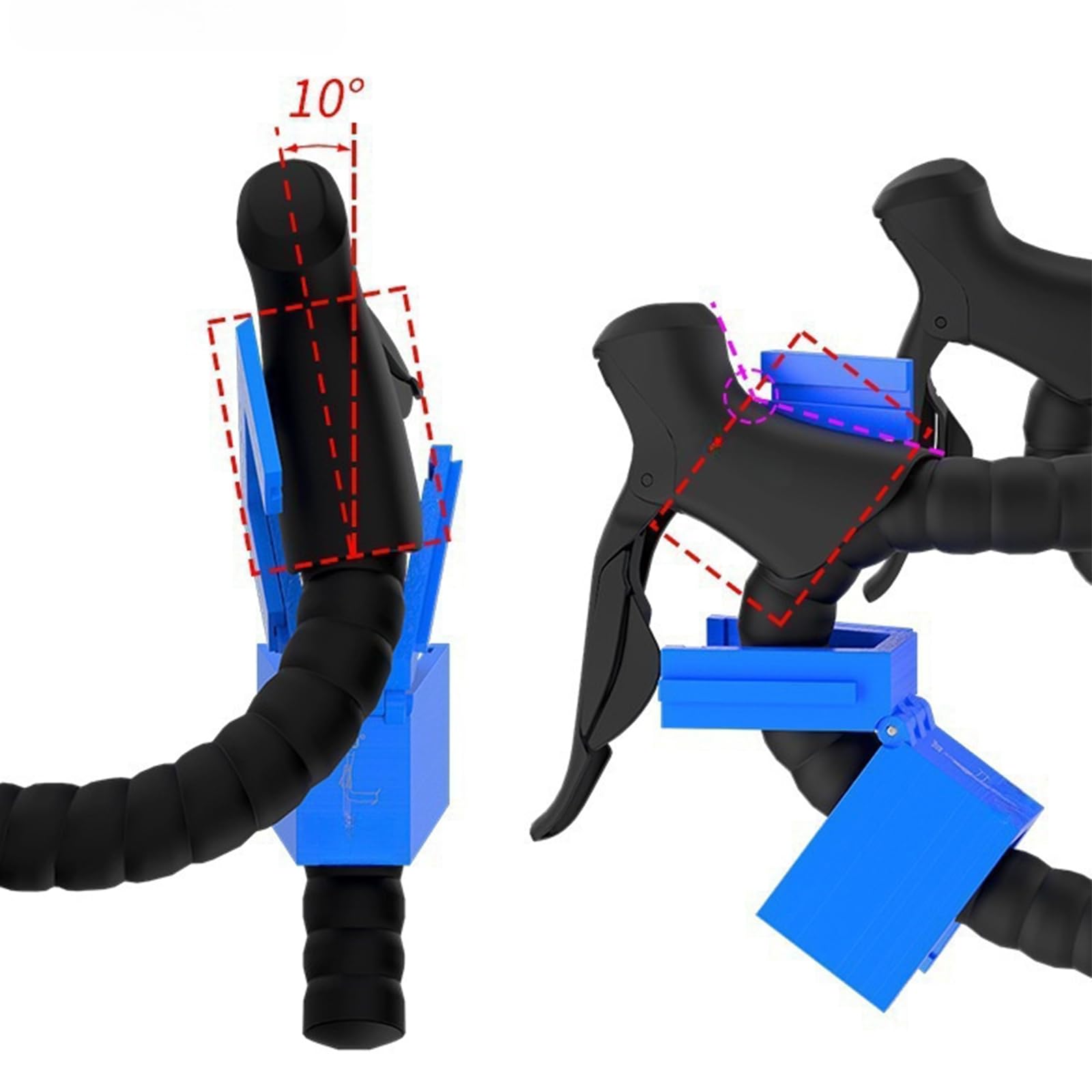Ywmsfl Durability Angles Gauges with Ergonomic Handle Comfortable Tension Gauges for Home Renovation and Construction