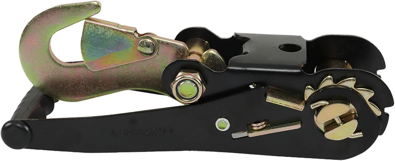 Silscvtt Pro Series Orange Lasso Style Car Tie Down with Snap Hooks 2 Inch x 96 Inch 4 PCS 3,300 lbs Safe Working Load