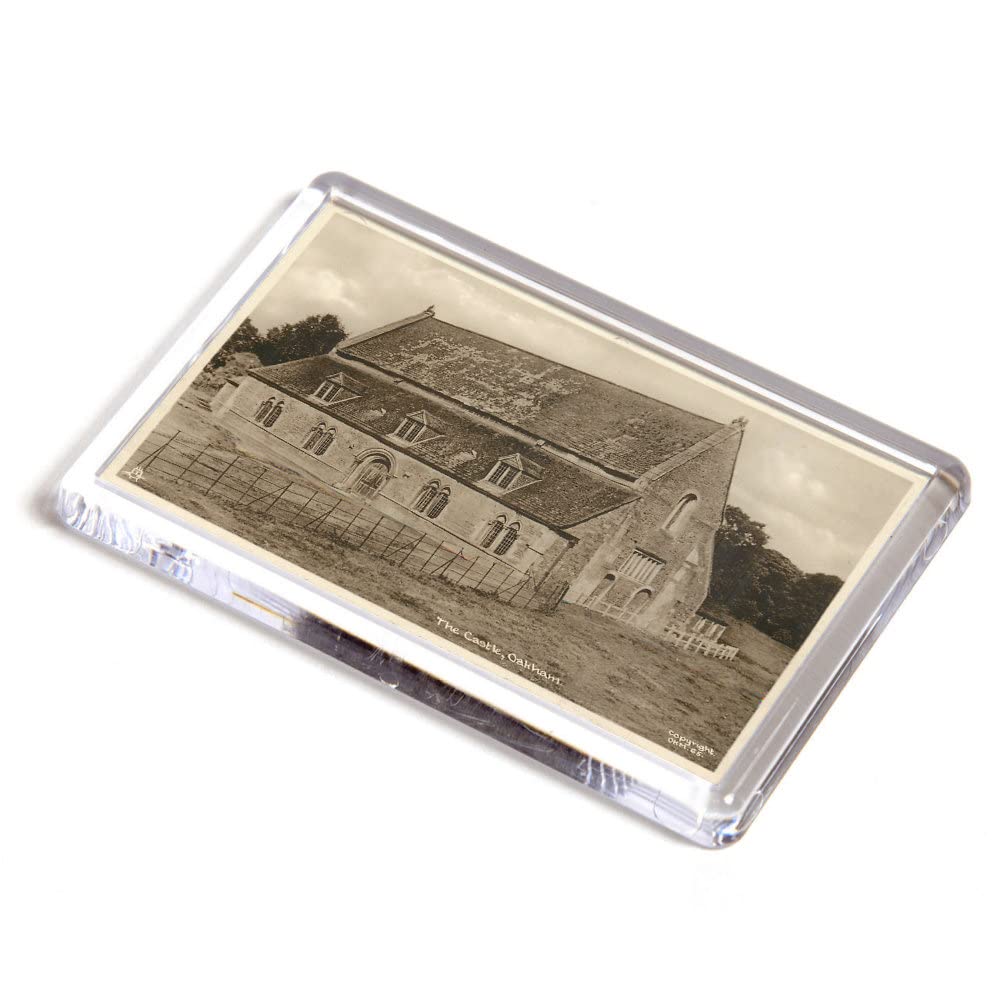 FRIDGE MAGNET - Vintage Rutland - The Castle, Oakham