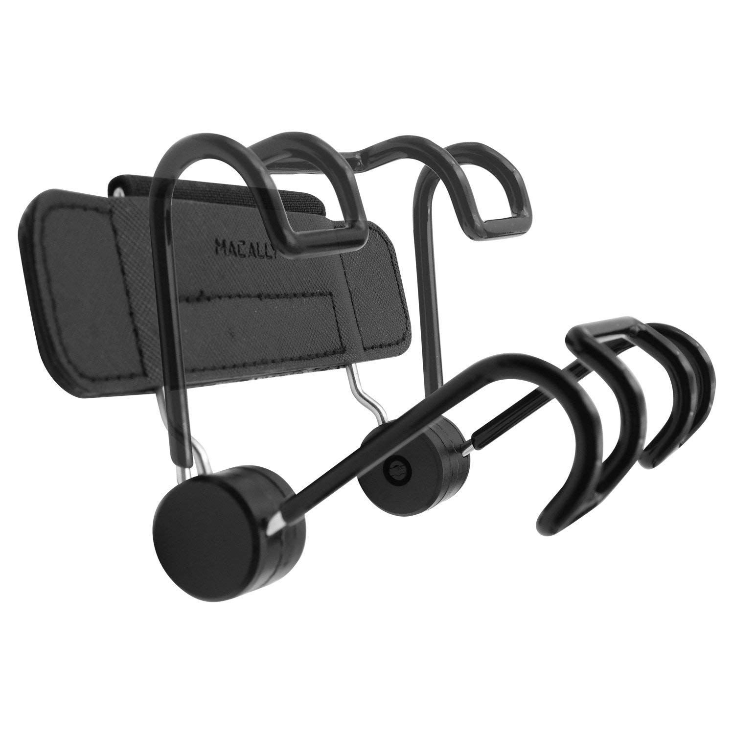 Macally HRSTRAPMOUNT, Support de Voiture à Sangle appuie-tête pour Tout iPad et Tablet PCs de Largeur Max. de 22 cm