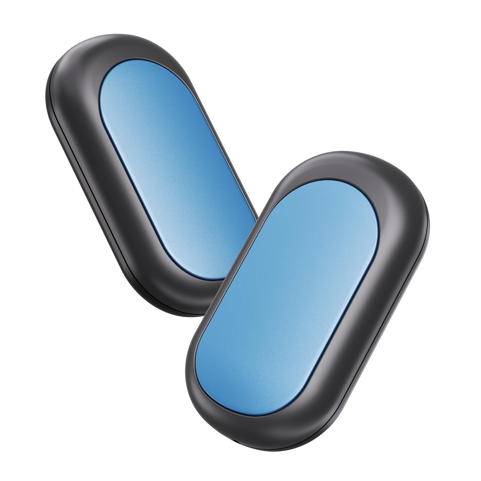 Calentador de manos magnético dividido – Paquete de 2 mini calentador de manos portátil 2 en 1 recargable por USB, juego del mismo color para calidez sobre la marcha