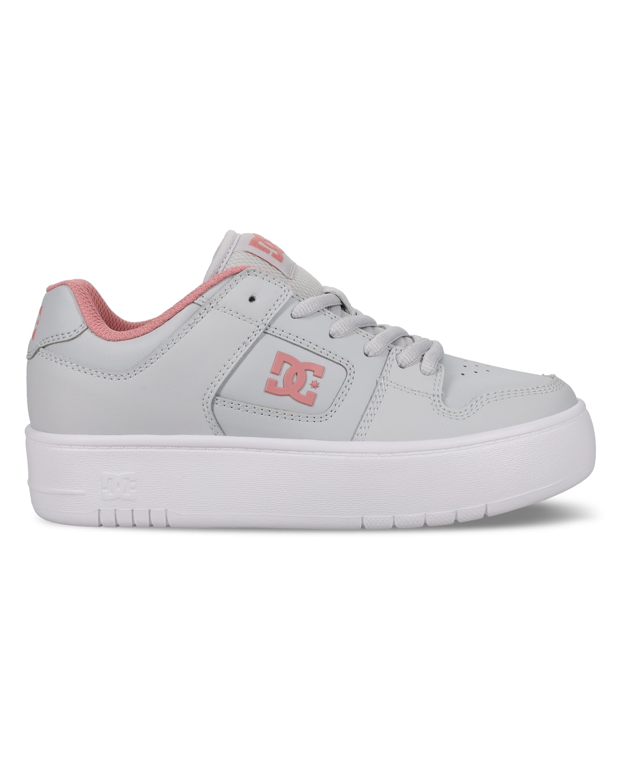 DC Shoes Manteca 4 Platform, Scarpe da Ginnastica Donna, Grigio Grigio Blush, 36 EU