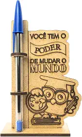 10 Porta Caneta Lembrancinha Presente Dia Dos Professores