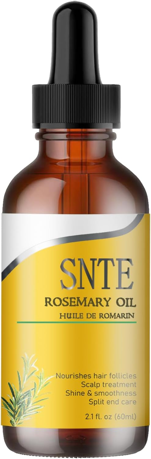 Rosemary Hair Growth Oil for Repairing Hair, Relieving Dryness and Split Ends - 2.1 fl oz