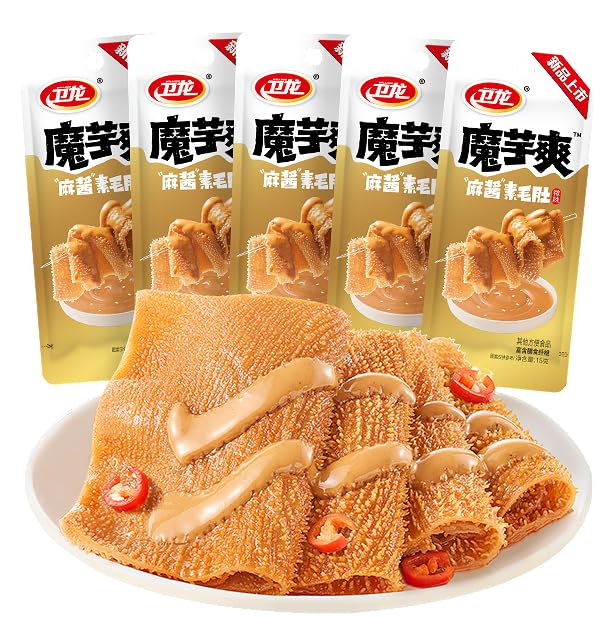 Amazon | 衛龍こんにゃく爽 麻酱味魔芋爽 ゴマみそ味中国式定番おやつ
