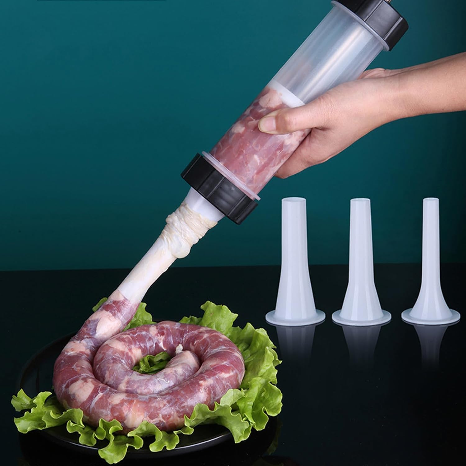 Make Homemade Sausage Easily - Sausage Filling Machine -3 Make Homemade Sausage Easily - Sausage Filling Machine -3