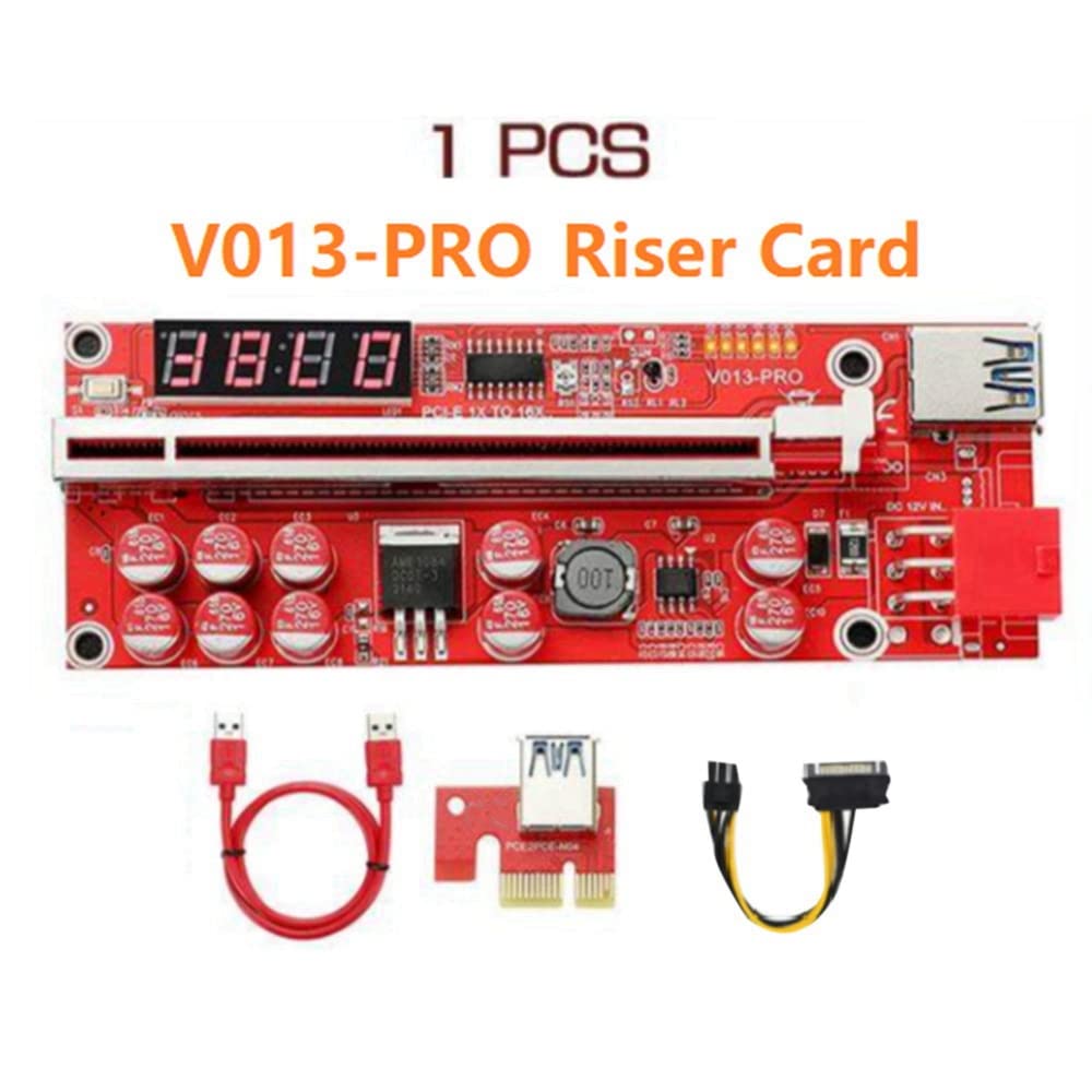 Amazon | Grannerton 1個、V013 Pro PCIEライザーカード、PCI X1〜X16