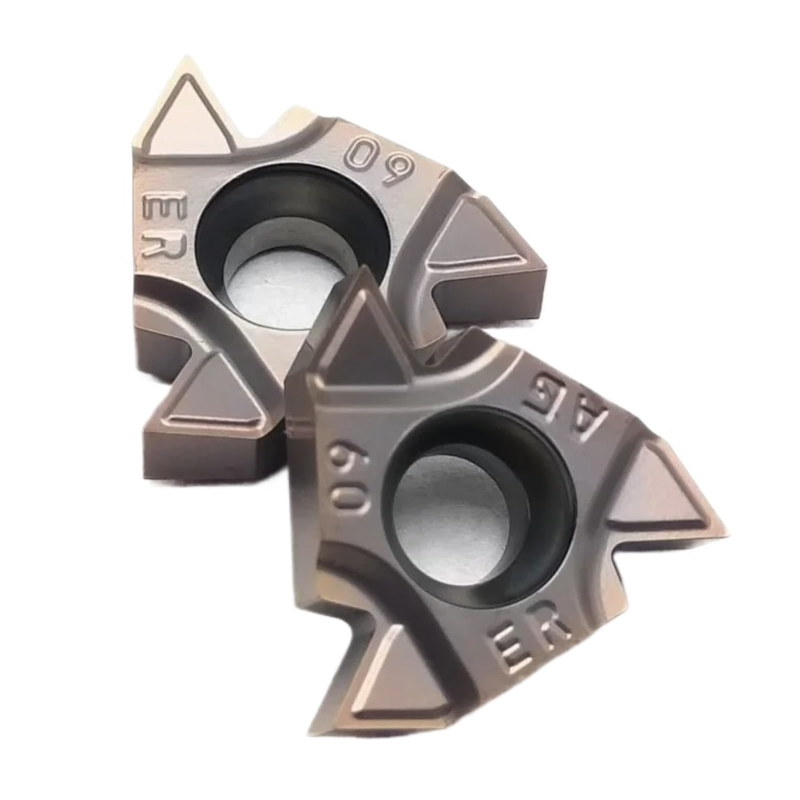 10/50/100PCS 16ER 16IR AG55 AG60 AH725 Węglikowe płytki do toczenia gwintów wewnętrznych CNC Narzędzie zewnętrzne(50PCS,16ER AG60 AH725)