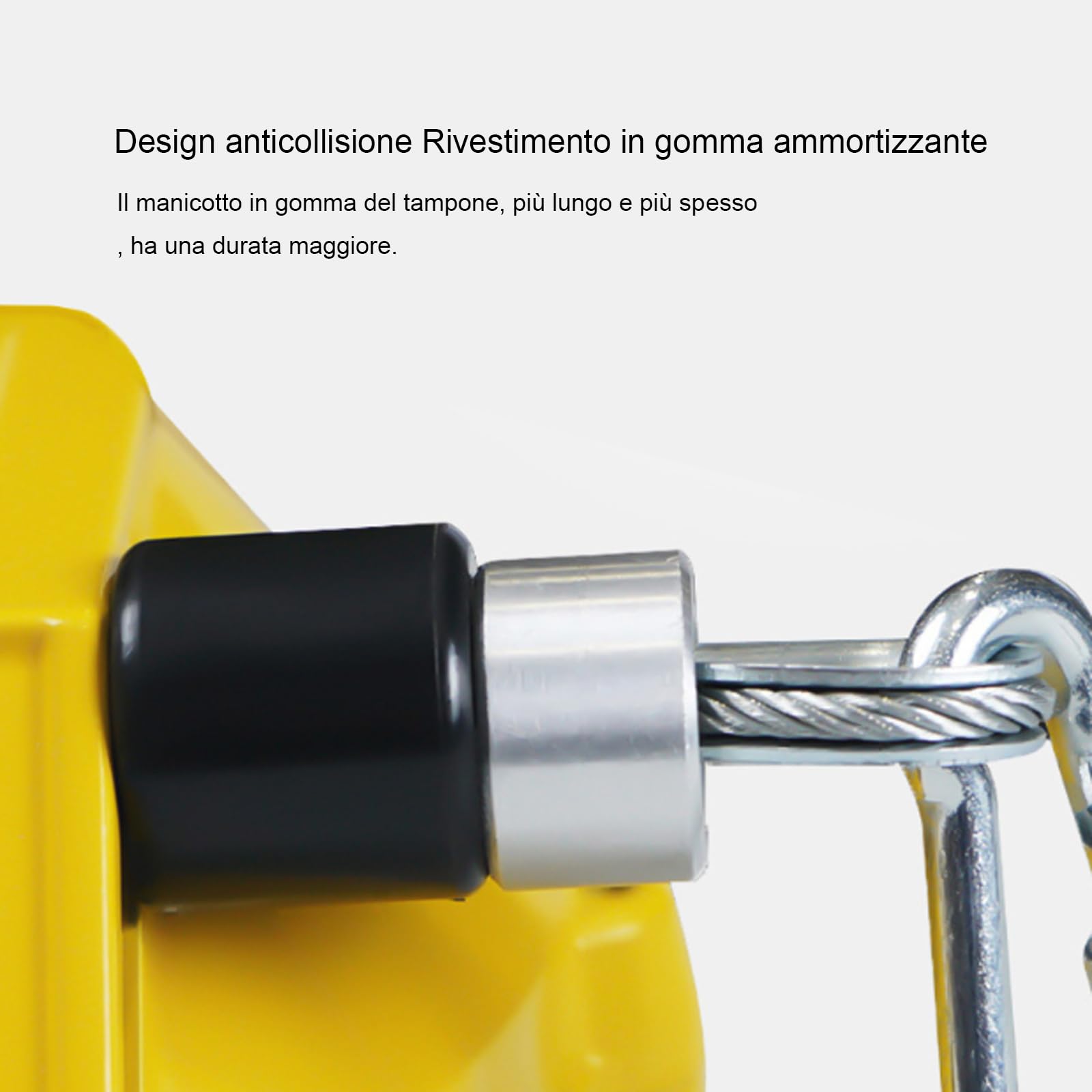 Stroke 1,5 m Spring Balancer con tenditore autobloccante Torre Autobloccante Spring Balancer Copertura in lega di alluminio Gancio in acciaio legato (dimensioni: 1-3KG)