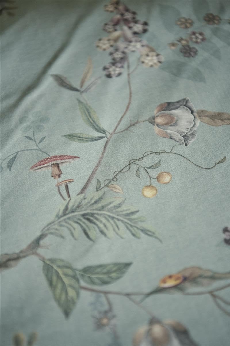 PIP Studio Juego de cama Autunno Light Blue 1 funda nórdica de 135 x 200 cm y 1 funda de almohada de 80 x 80 cm