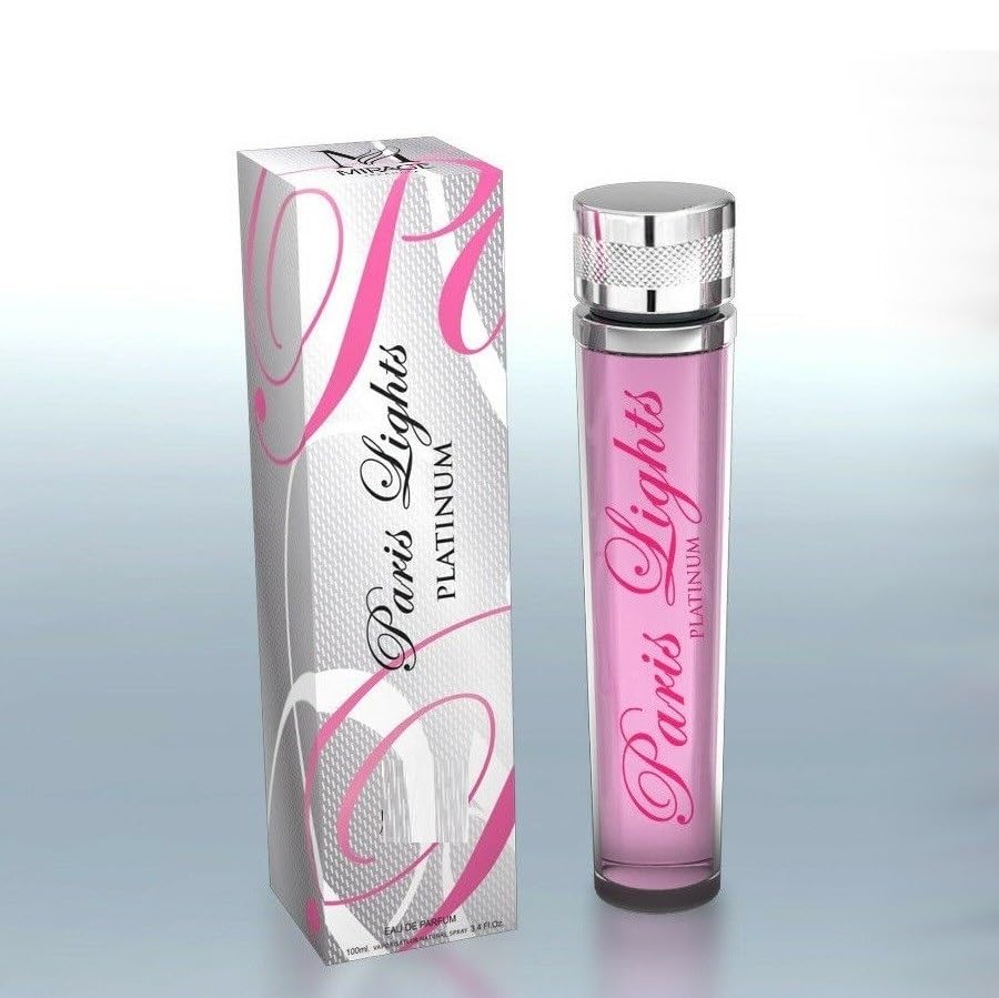 PARIS LIGHTS PLATINUM 3.4oz EDP women's perfume
