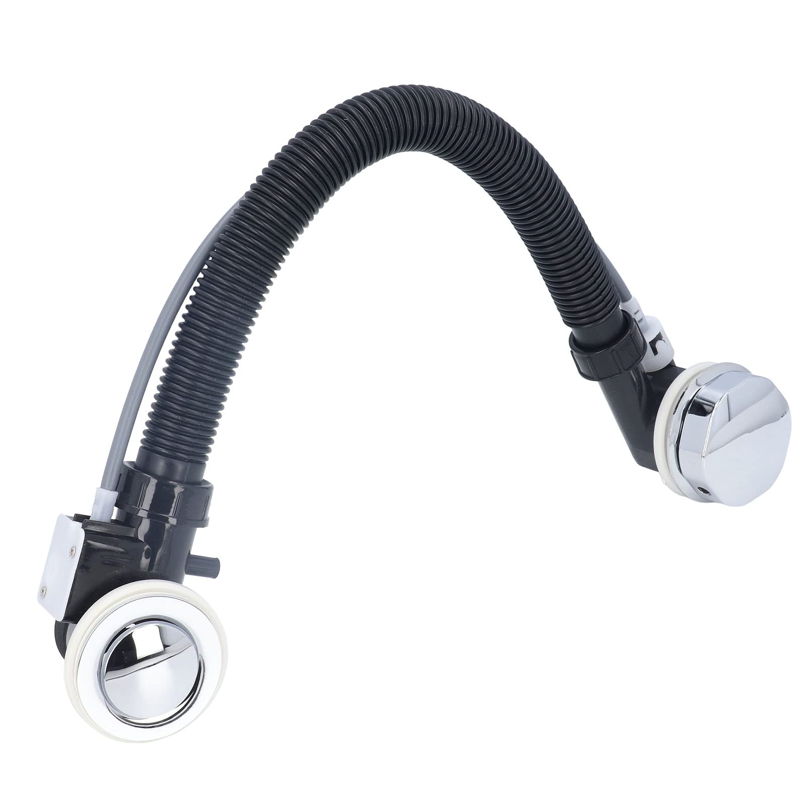 Jelquix #711 Bathtub Overflow Drainer, Concealed Flexible Bathtub Overflow Drainer, Spa Drain Pipe, Ideal For Bath Waste Drain Kit Kitchen Bathroom