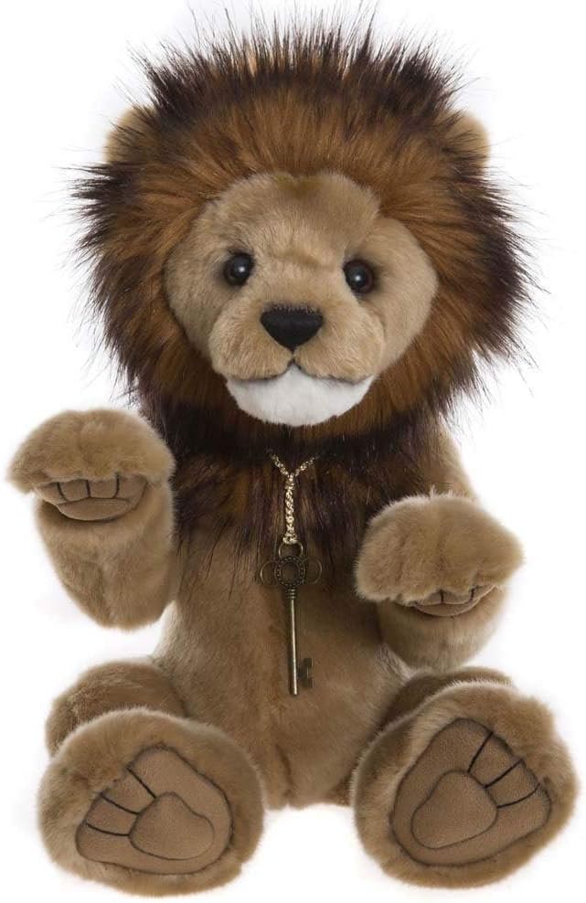 CHARLIE BEAR Goliath Lion Teddy Bear - Limited Edition of 2000 41cm 16" Tall