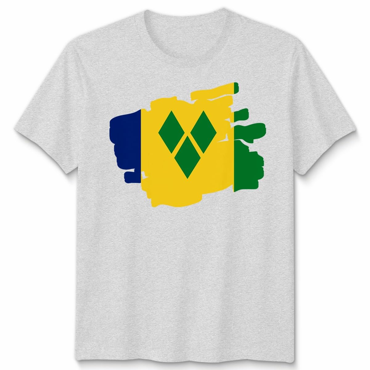 D&T Torn Saint Vincent and Grenadines Flag Football Unisex Tshirt Unisex 4XL