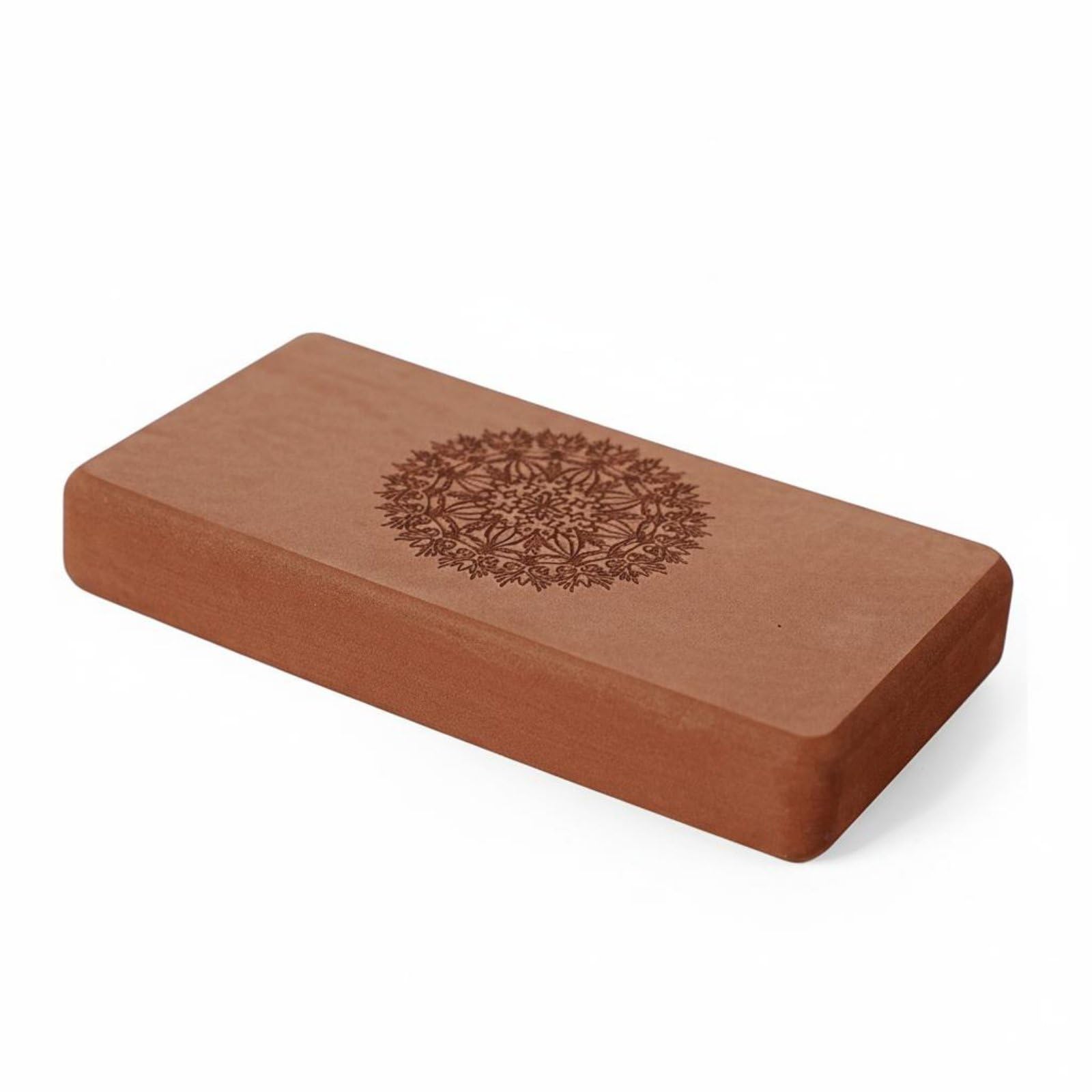 Non-Slip Surface Exercise Block Lightweight Dance Training Block Beveled Edges High-Density Foam Brick for Children, Beginners, Home Gym, Pilates Class, Coffee-image-47