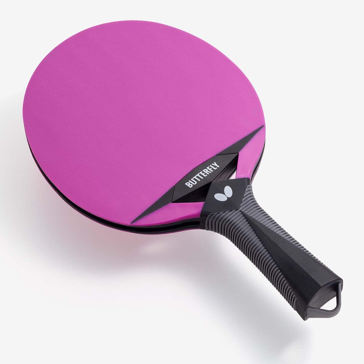 Butterfly Outdoor Table Tennis Bat NEW – Magenta | Weather Resistant Ping Pong Paddle | Durable Racket for Garden, Park & Outdoor Play